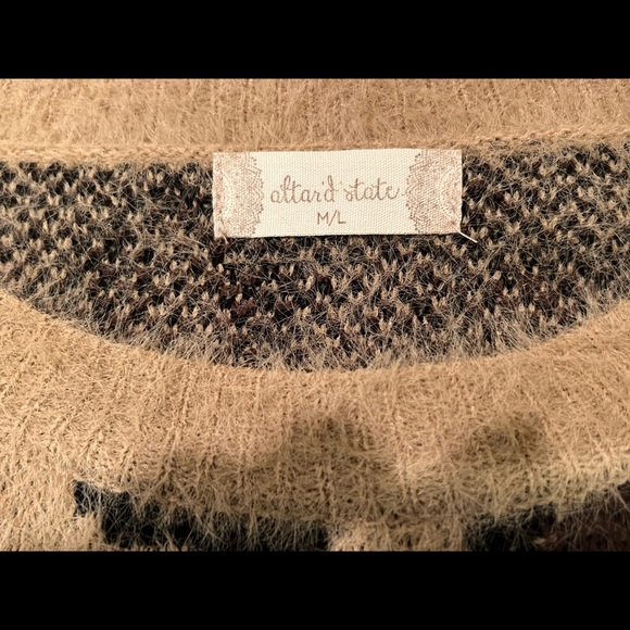 Altar’d State Sweater- Size M/L - Picture 2 of 3
